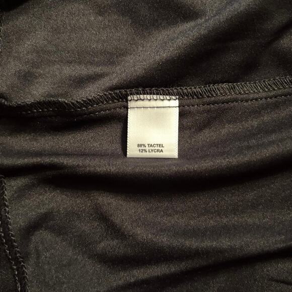 A'nue Miami A Line Tank Stretchy Black Women's Size Petite Small Made in USA NWT - Picture 6 of 12